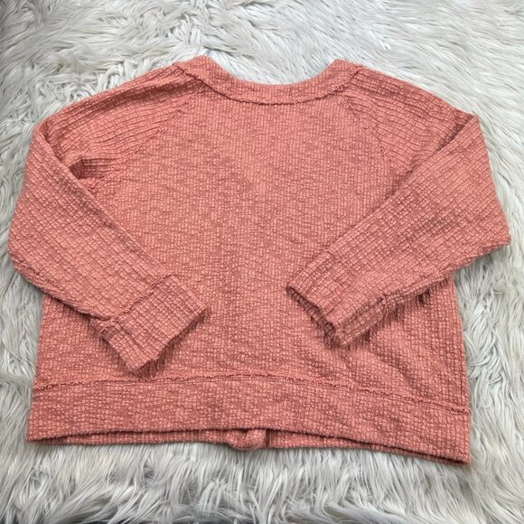 Two by Vince Camuto Boucle Texture Knit Button Front Cardigan - Picture 5 of 6